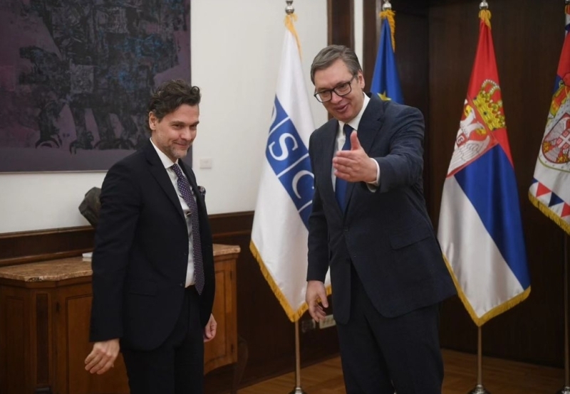 Predsednik Vučić razgovarao sa direktorom ODIHR